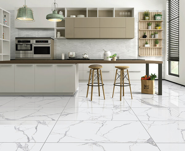 Gạch ốp lát phòng bếp vân đá marble Bogota - Ấn Độ