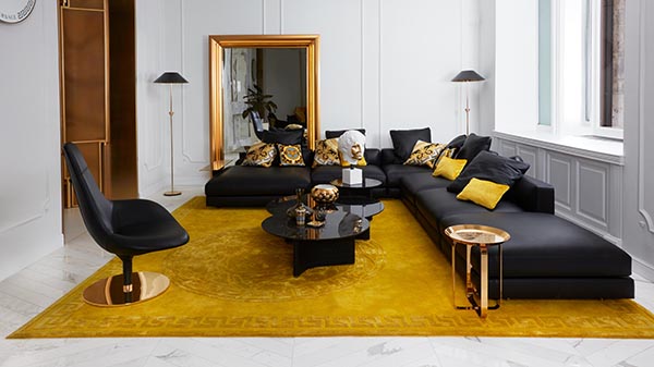 Nội thất từ thương hiệu Versace Home