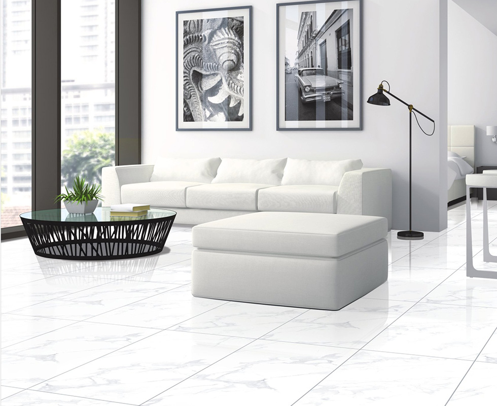 Gạch vân đá marble - Smoke White