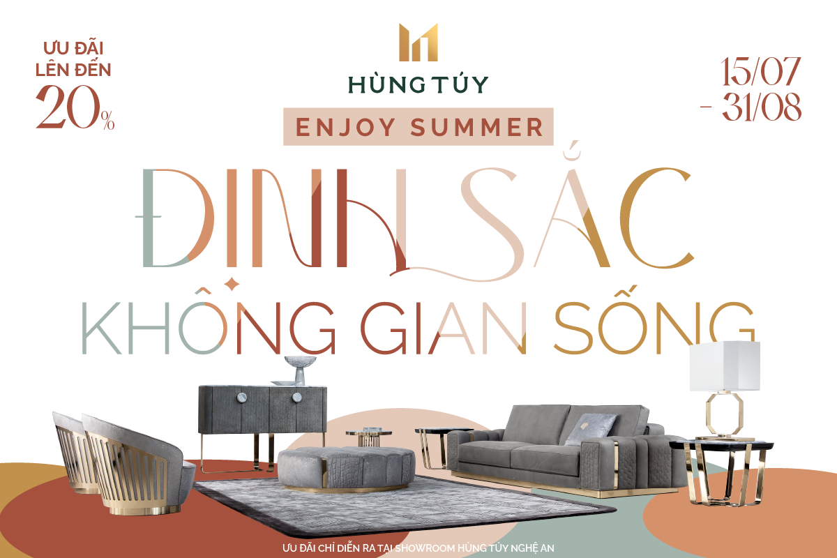 Ưu đãi lên đến 20% - ĐỊNH SẮC KHÔNG GIAN SỐNG