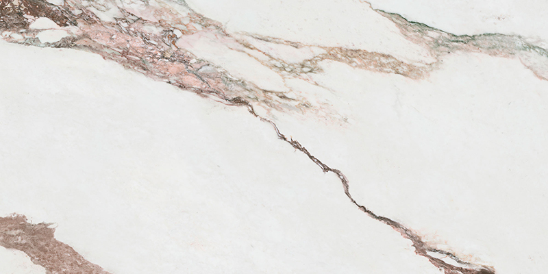 Gạch vân đá marble Calacatta Pink kích thước 600 x 1200 mm