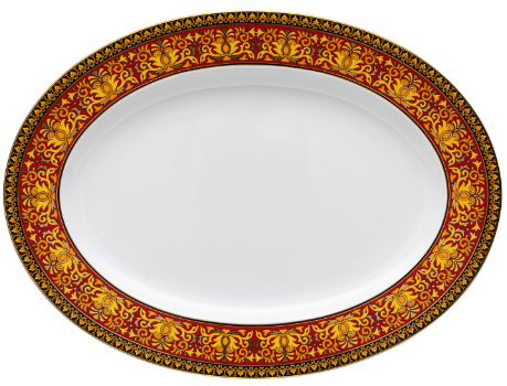 Đĩa 40 cm bầu dục Medusa - 19300 - 409605 - 12740