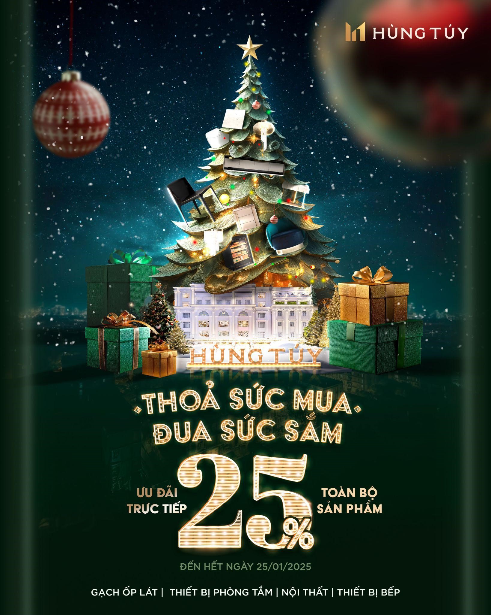 CTKM “Thỏa sức mua - Đua sức sắm” diễn ra từ nay đến hết ngày 25/01/2025