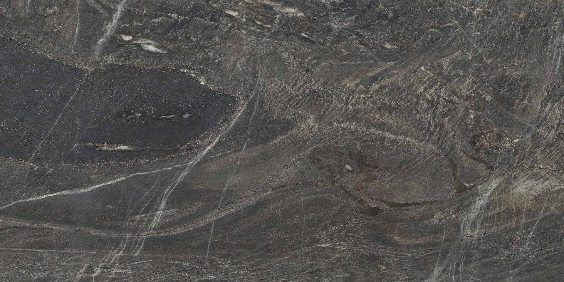 Gạch vân đá tự nhiên -  Jabota Brown Lappato 700x1500