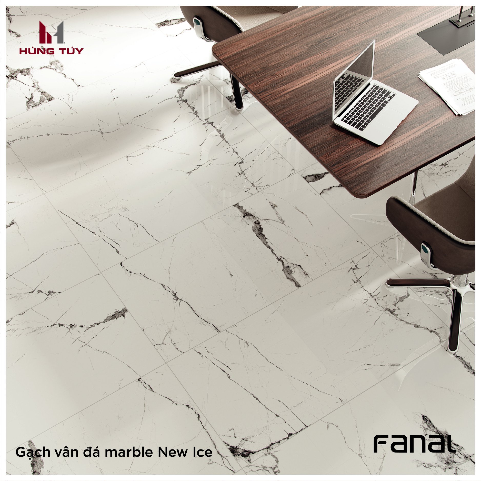 Gạch vân đá Marble New Ice