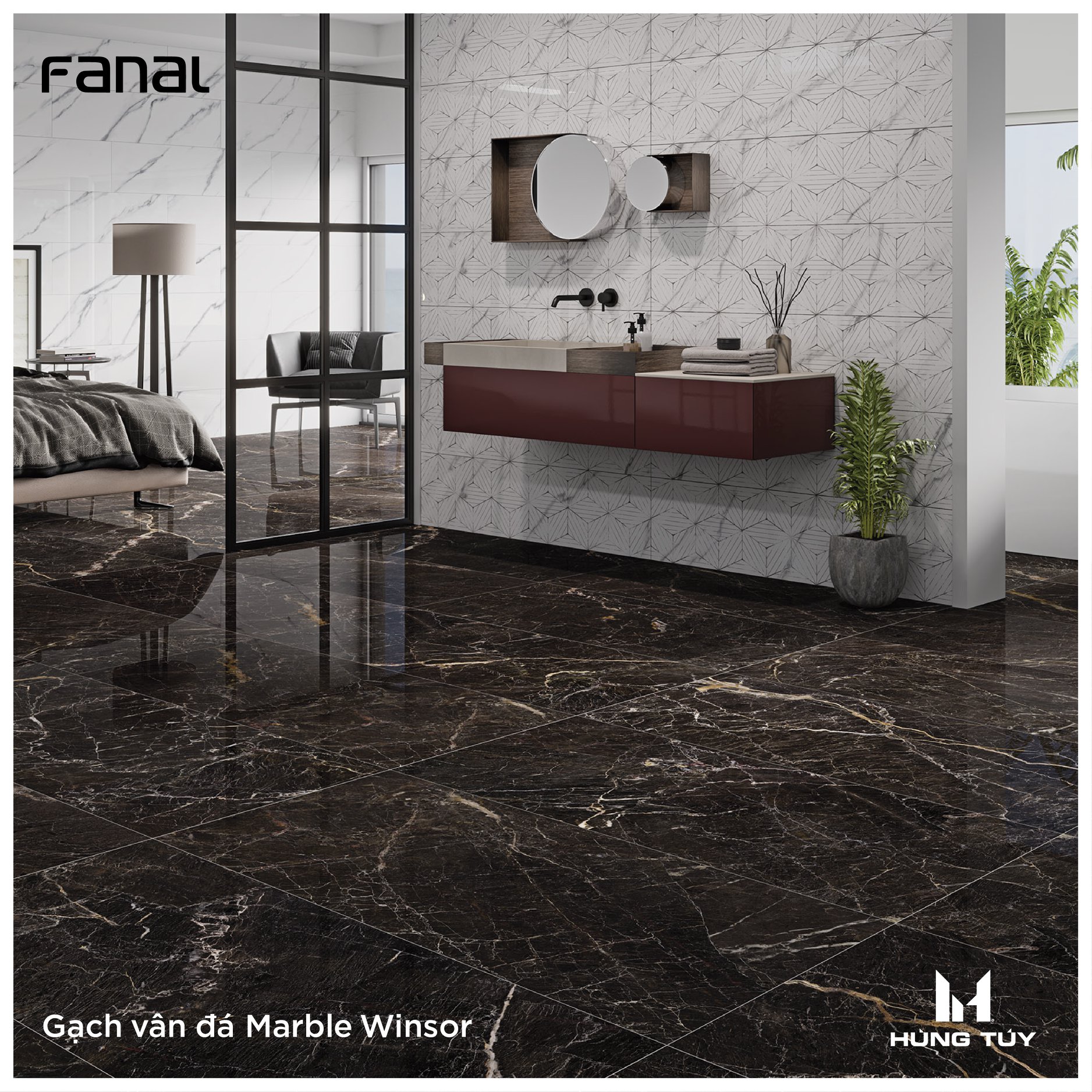 Gạch vân đá Marble Winsor