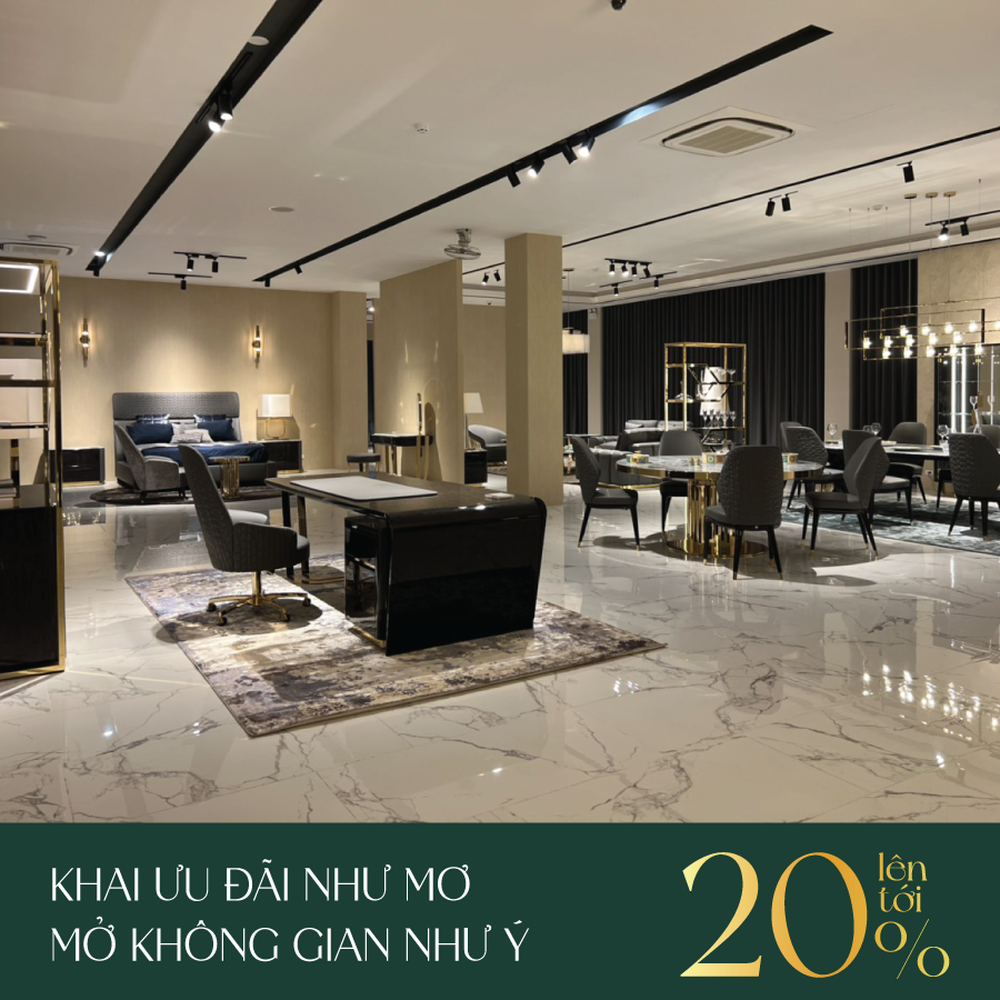 Đồ nội - ngoại thất giảm giá lên tới 20%