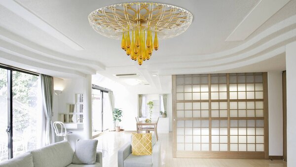 Đèn trang trí ốp trần là gì?