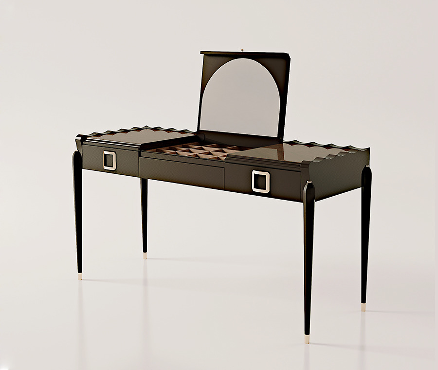 Chiếc bàn trang điểm Carpanese Home - Art.7027 được nhập khẩu trực tiếp tại Italy sẽ là một trong những lựa chọn tuyệt vời cho bạn.