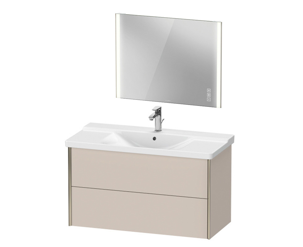 Bộ tủ chậu gương Duravit XVIU