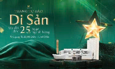 THÁNG TỰ HÀO DI SẢN - Ưu đãi đến 25% toàn ngành hàng