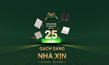 Gạch sang nhà xịn - siêu ưu đãi dịp cuối năm