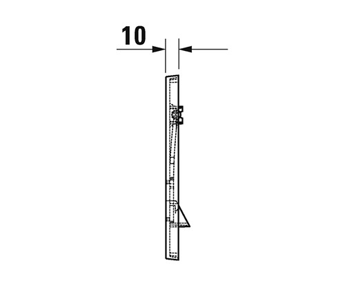 Mặt ấn xả DURAVIT - WD5001011000