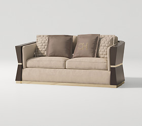 Sofa ghế đôi Carpanese Home - Art.7536