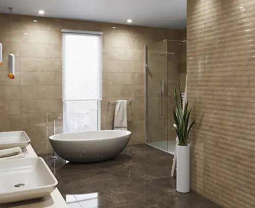 Gạch vân đá Marble Acra Light Matt thuộc loại gạch Ceramic có độ hút nước >10%.