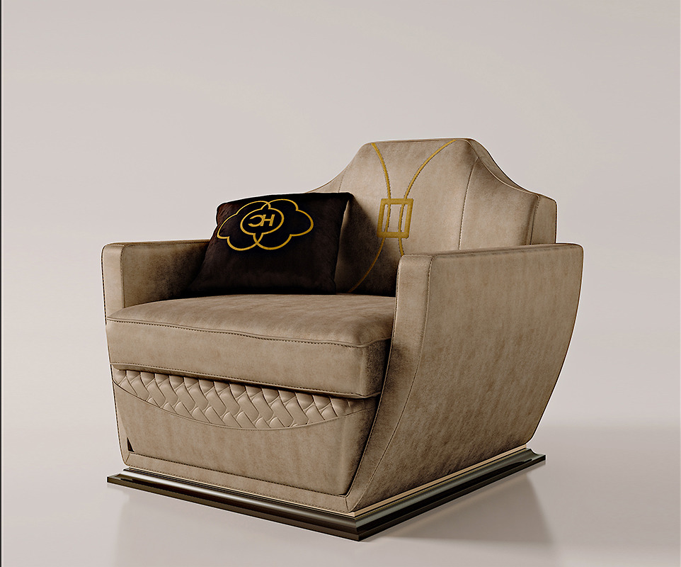 Sofa ghế đơn Carpanese Home - Art.7037