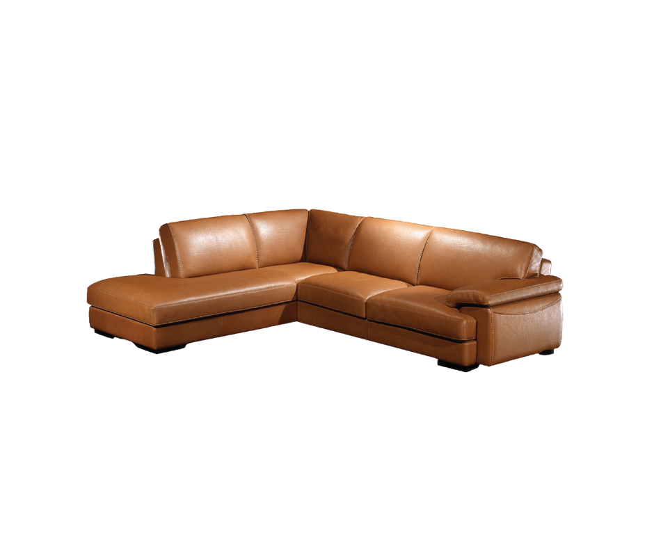 Sofa góc trái/ phải CATTANEO FRATELLI - Osaka Country Cognac