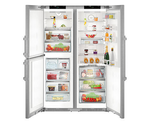 Tủ Lạnh Liebherr SBSes 8484 có khả năng tiết kiệm điện tối đa, với công suất tiêu thụ điện khoảng 40W/h chỉ bằng khoảng ¼
