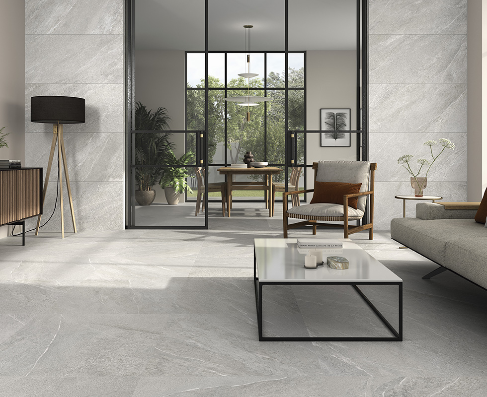 Gạch vân đá tự nhiên Sakhir Grey Mat