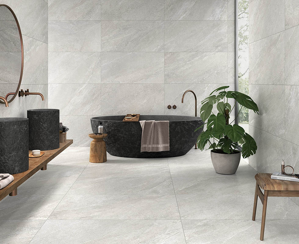 Gạch vân đá tự nhiên Sakhir Grey Mat