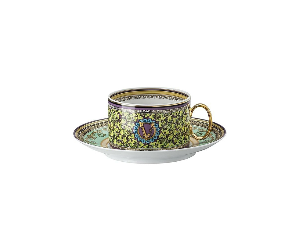 Bộ 6 Chén đĩa 0.2l trà Versace Barocco Mosaic - 19335-403728-14640