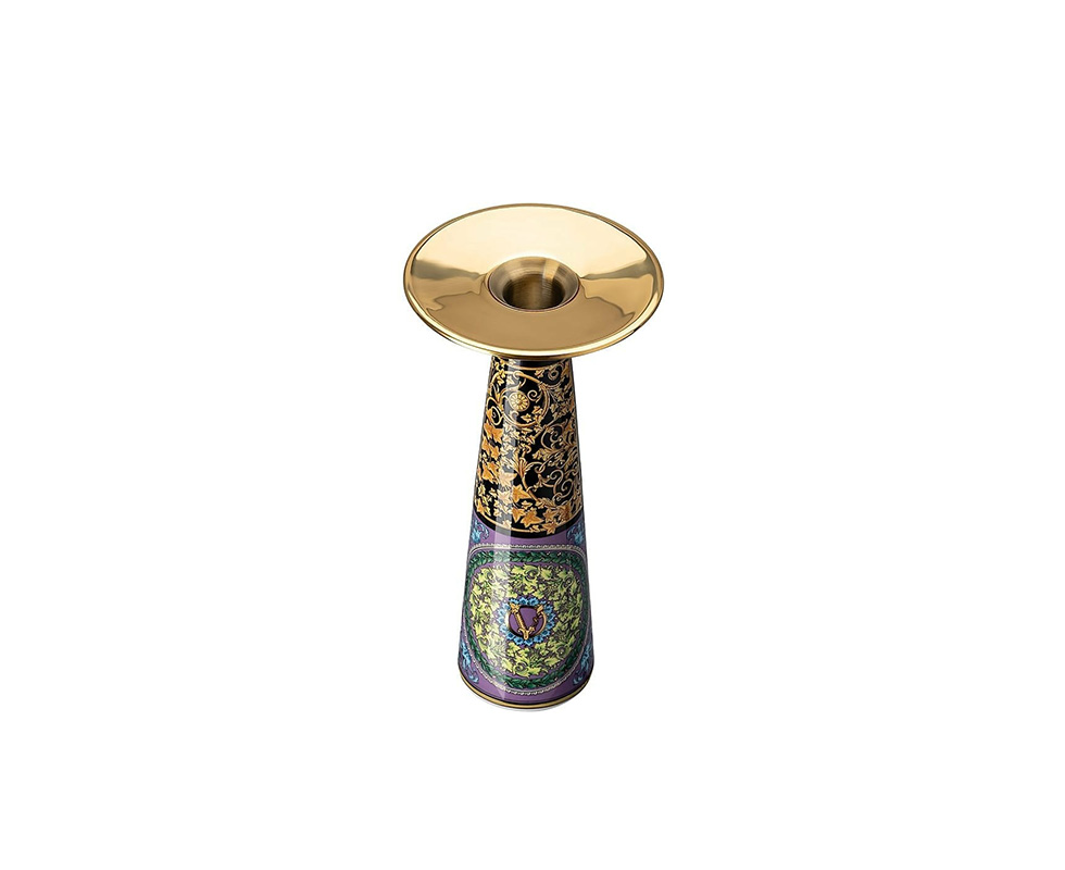 Chân nến 20cm  Versace Rosenthal - Barocco Mosaic 14480-403728-26561