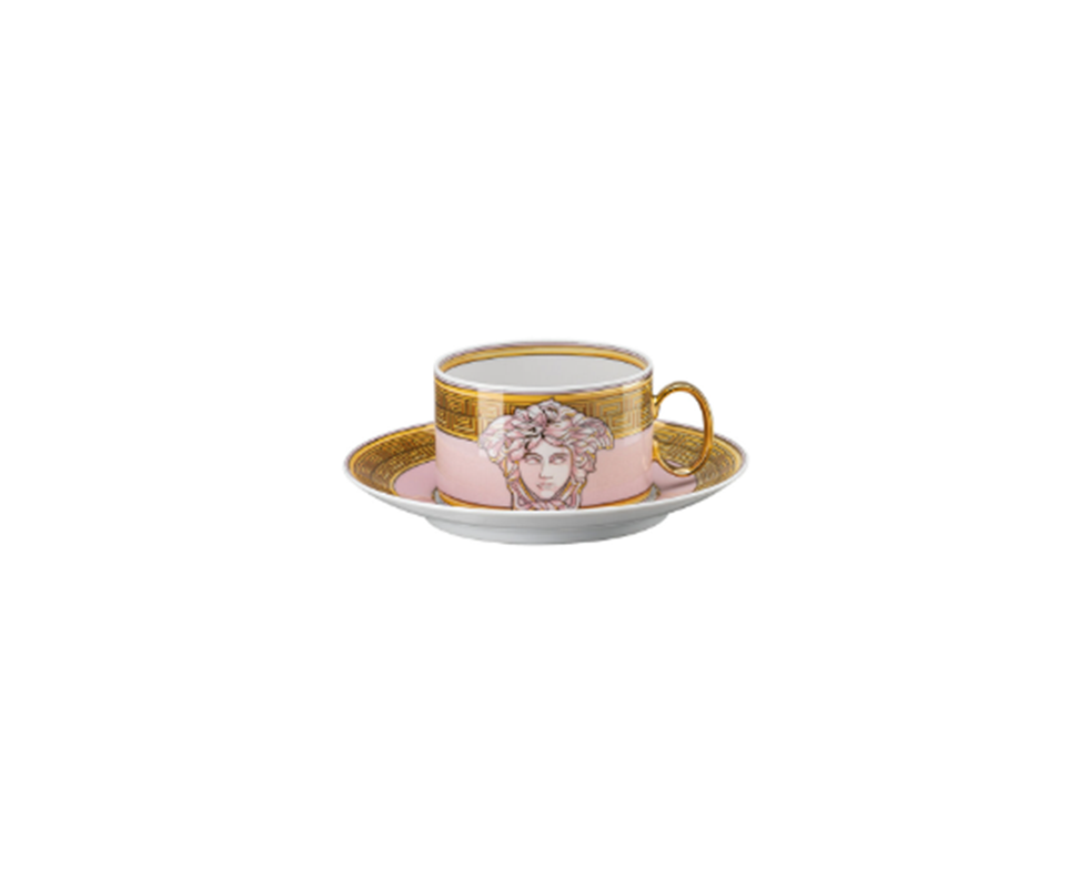 Đĩa + chén trà Versace Rosenthal - Medusa 19335-403759-14640