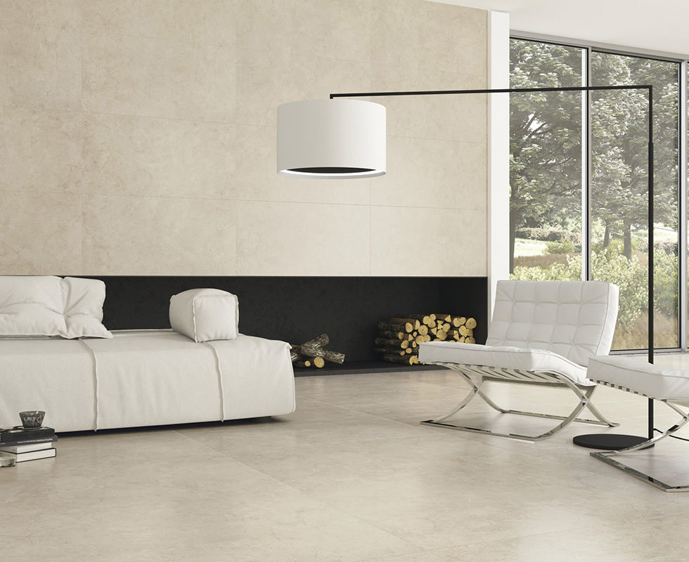 Gạch vân đá marble Crema Marfil Mate