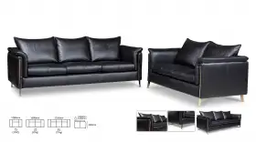 Bộ sofa SZ 2911/Col 207 Black