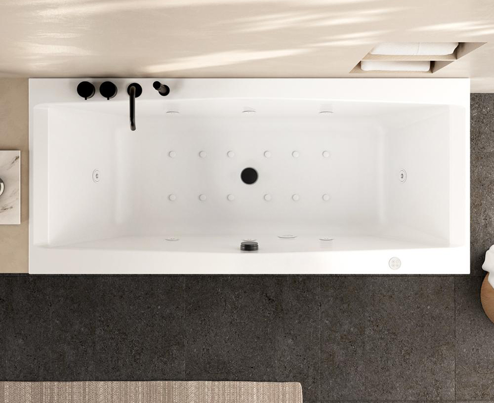 Bồn tắm có chức năng massage Glass - Skyfall