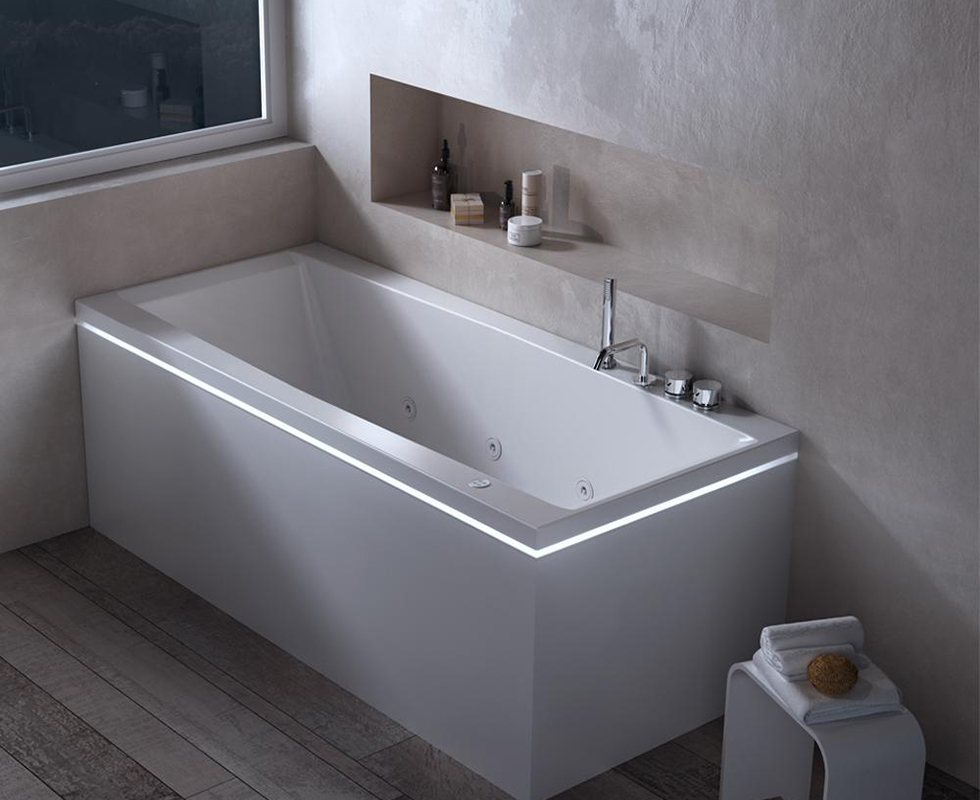 Bồn tắm có chức năng massage Glass - Skyfall