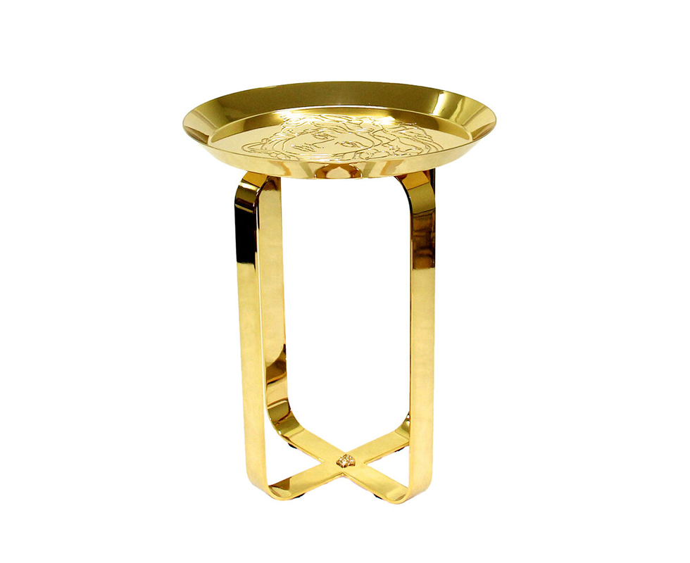 Bàn trà nhỏ Versace Home - Gold Unique
