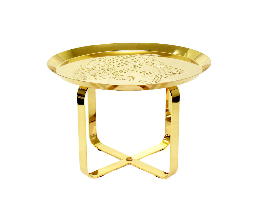 Bàn trà to Versace Home - Gold Unique